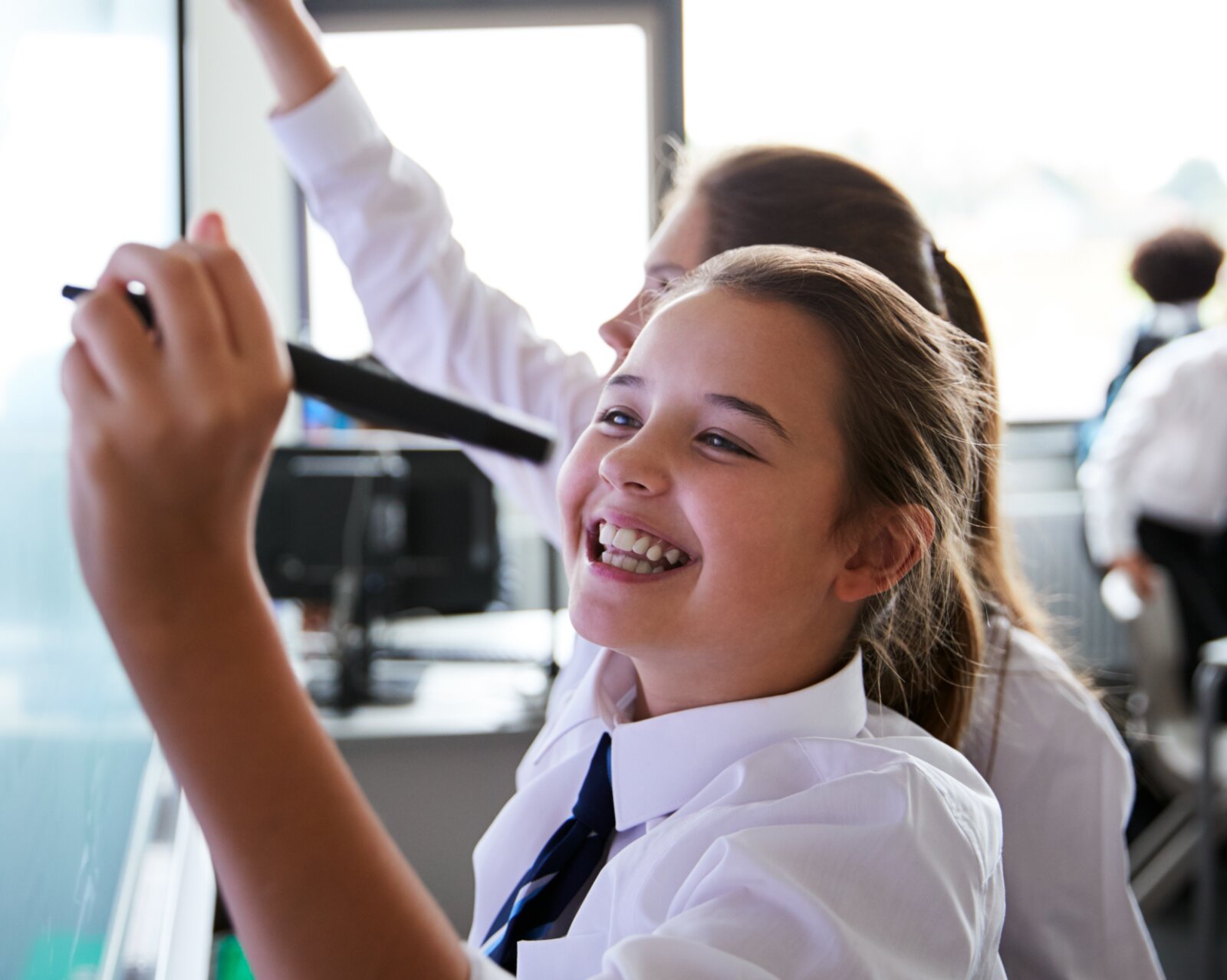 Students enjoying a coaching session